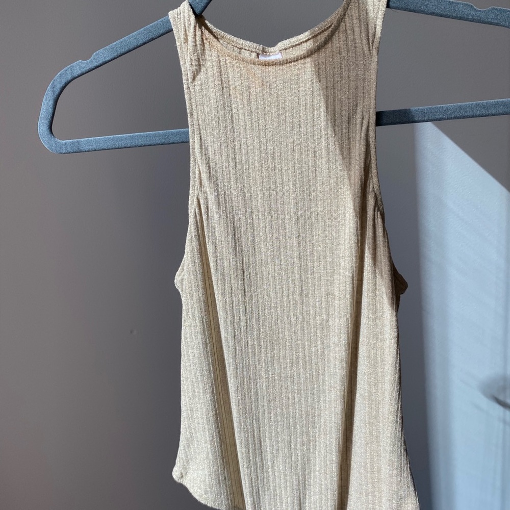 Gold bodysuit Only Hearts
